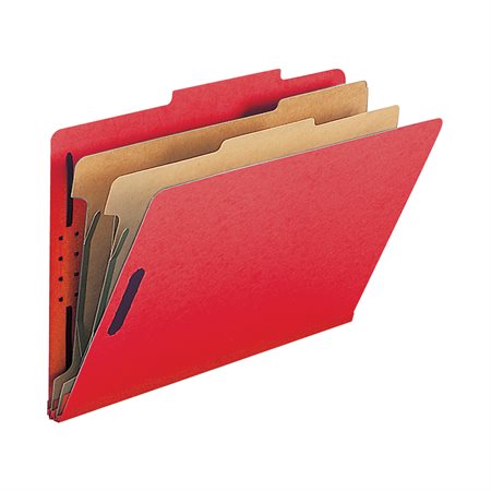 Classification Folders with Fasteners