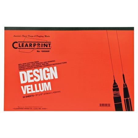 Clearprint Design Vellum Pad