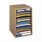 Wood Mailroom Organizer