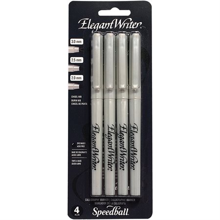 Elegant Calligraphy Markers Set