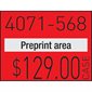 1136 Fastening Gun Labels