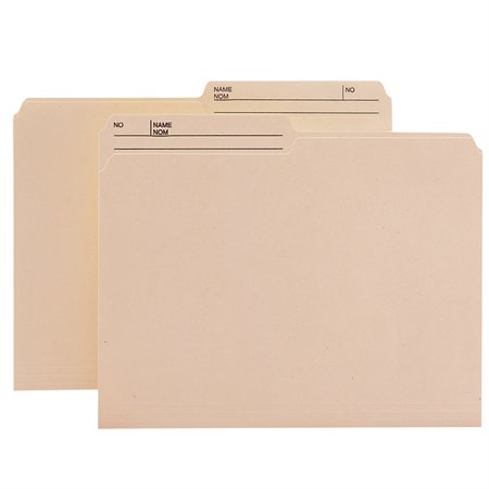 Recycled Reversible File Folders