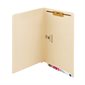 End Tab File Folder with Fastener