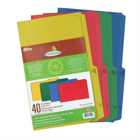 Enviro-Plus File Folders