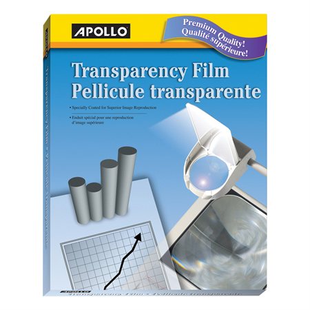 Transparency Film for Copiers