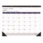 DuraGlobe Monthly Desk Pad Calendar (2025)