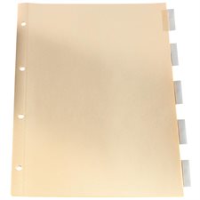 Insertable Tab Dividers