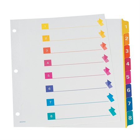 Super Rapidex™ Pre-Printed Dividers