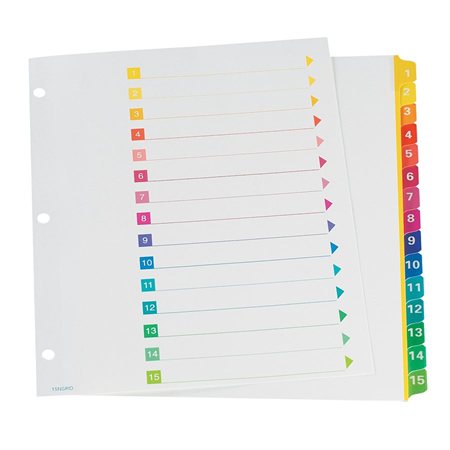 Super Rapidex™ Pre-Printed Dividers