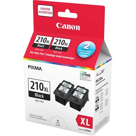 PG-210XL Ink Jet Cartridge Twin Pack