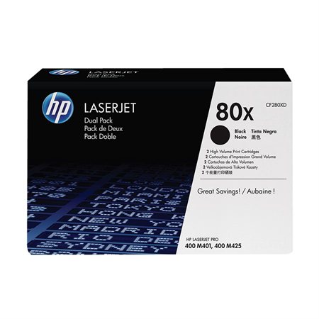 HP 80X High Yield Toner Cartridge