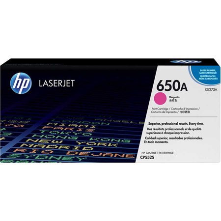 Cartouche de toner HP 650A