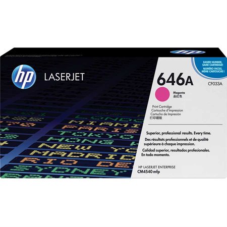 Cartouche de toner HP 646A