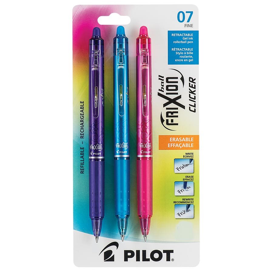Taozoey 4 Stylos Multicolores à Bille Roulante Rétractable