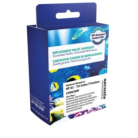 Remanufactured Ink Jet Cartridge (Alternative to HP 61)