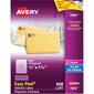 Étiquettes d'adresse transparentes Easy Peel®