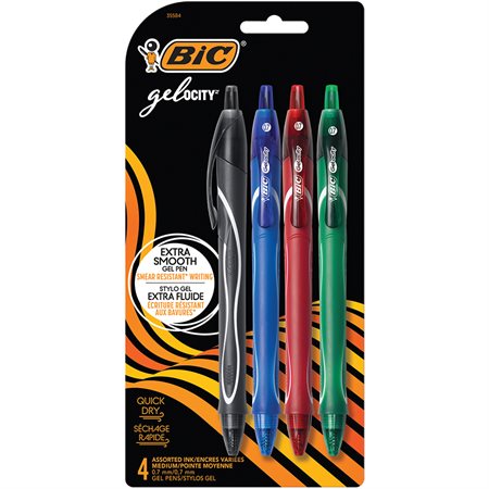 Stylo à bille roulante rétractable Gel-Ocity™