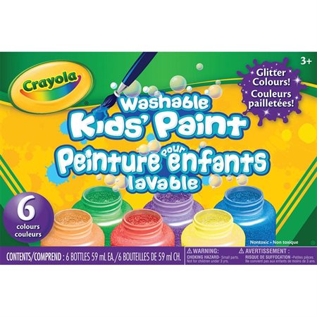 Peinture pour enfants lavable