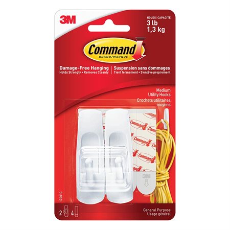 Command™ Adhesive Hooks