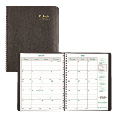 EcoLogix® Monthly Diary (2025)