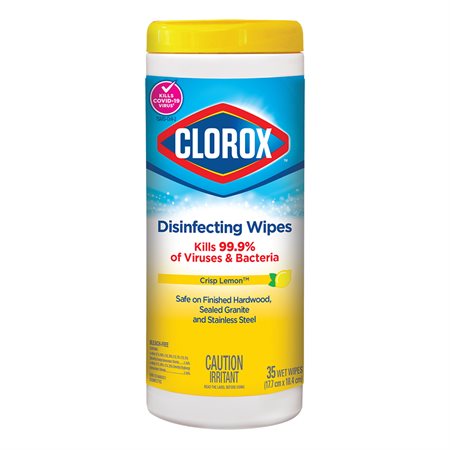 Lingettes désinfectantes Clorox