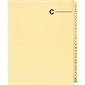 Offix® Alphabetical Litigation Index Dividers