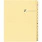 Offix® Alphabetical Litigation Index Dividers