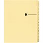 Offix® Alphabetical Litigation Index Dividers