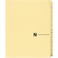 Offix® Alphabetical Litigation Index Dividers