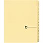 Offix® Alphabetical Litigation Index Dividers