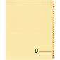 Offix® Alphabetical Litigation Index Dividers