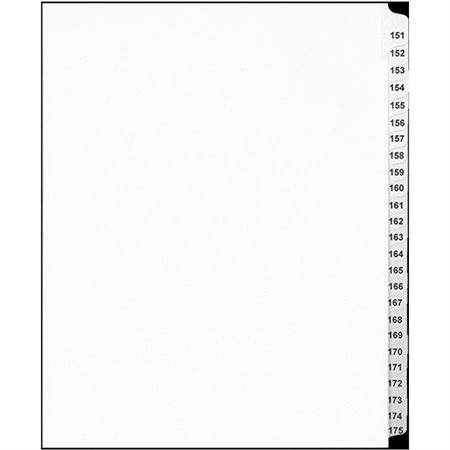 Offix® Numerical Litigation Index Dividers