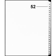 Offix® Numerical Litigation Index Dividers