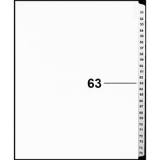 Offix® Numerical Litigation Index Dividers