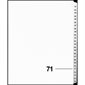 Offix® Numerical Litigation Index Dividers