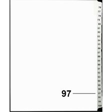 Offix® Numerical Litigation Index Dividers