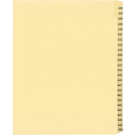 Litigation Index Dividers