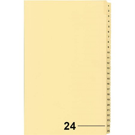 Offix® Numerical Litigation Index Dividers