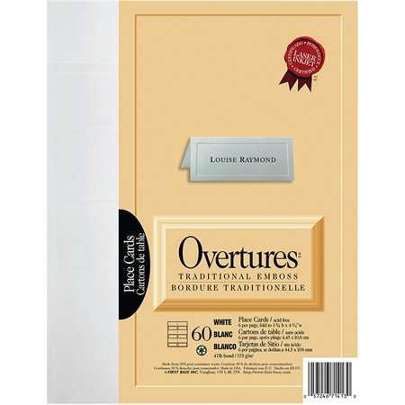 Overtures® Traditional Place Card