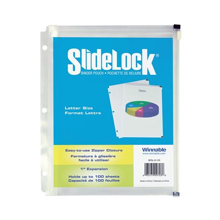 Slidelock Binder Pouch