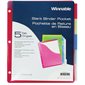 Slant Binder Pockets with Tabs