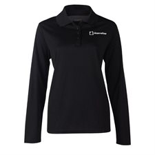 Hamster Long Sleeve Polo for Women