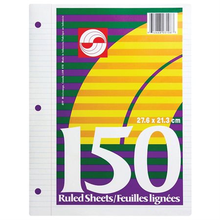 Ruled Loose Leaf Sheets