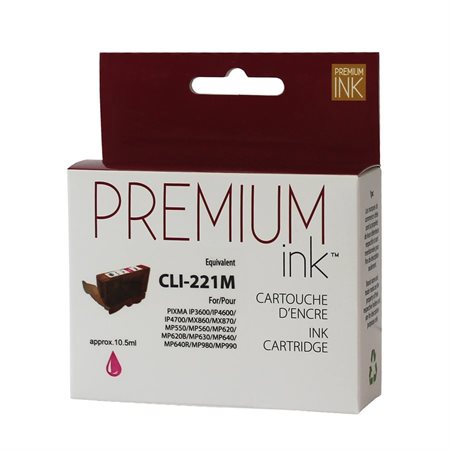 Compatible Ink Jet Cartridge (Alternative to Canon CLI-221)