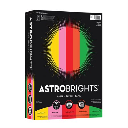 Papier de couleur Astrobrights®