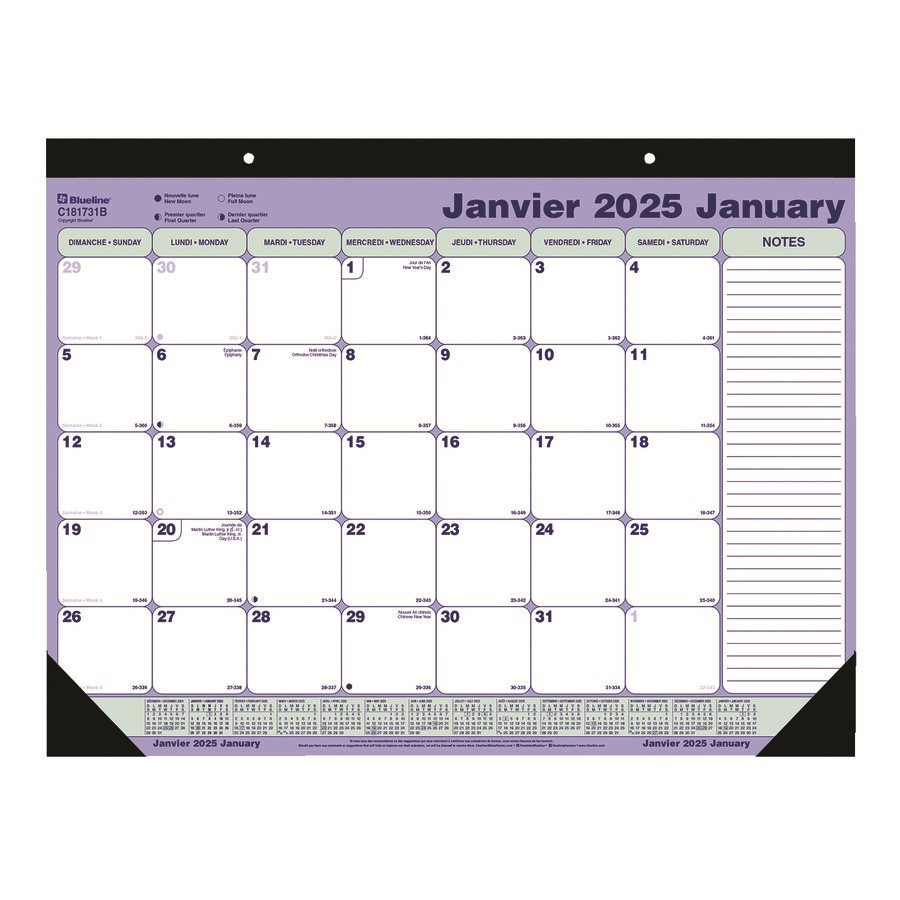 Monthly Desk Pad Calendar (2024)