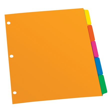 Poly Plain Tab Dividers