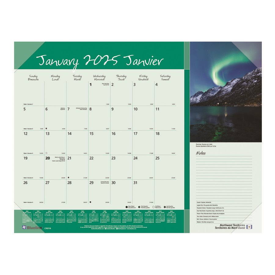2022 mini calendar pads