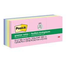 Post-it® Greener Notes - Sweet Sprinkles Collection