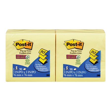 Post-it® Super Sticky Pop-Up Notes